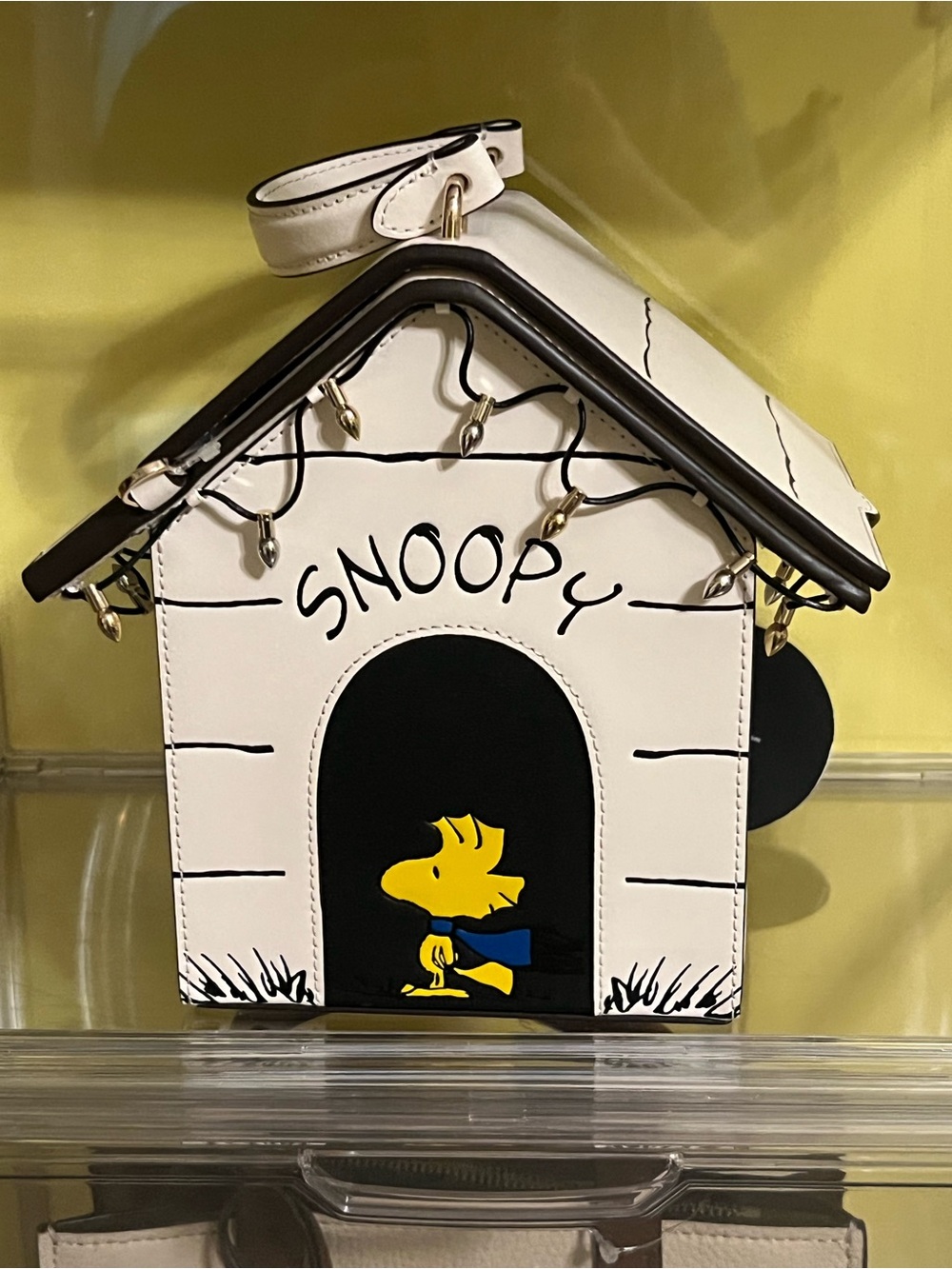 Kate Spade X Peanuts Snoopy 3D Dog House Cross Body Bag NWT